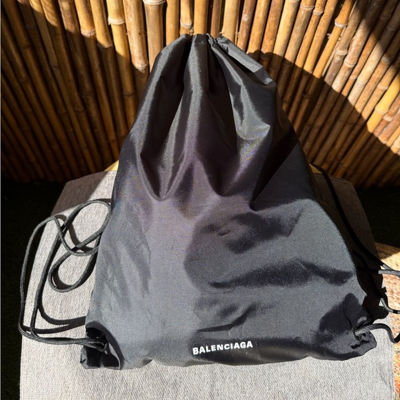 BALENCIAGA drawstring backpack